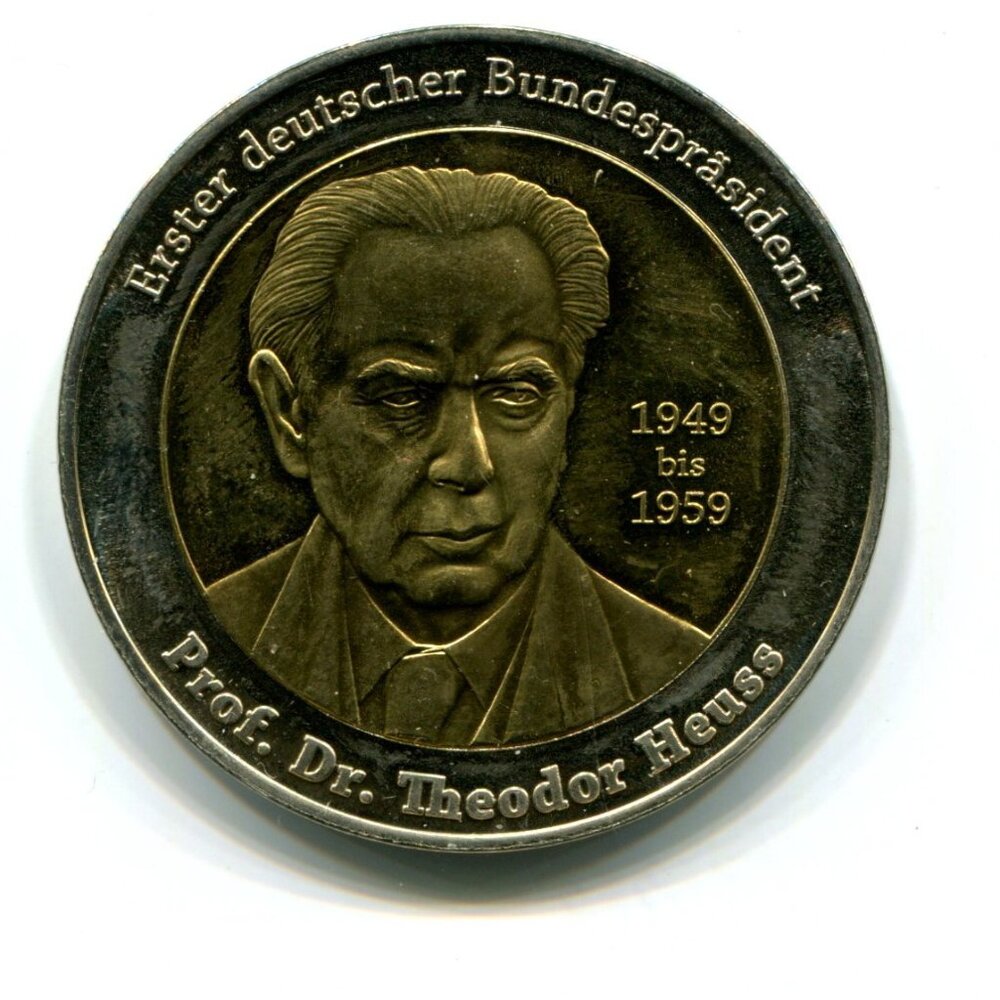 Germany Prof. Dr. Theodor Heuss Medal (b735-39)